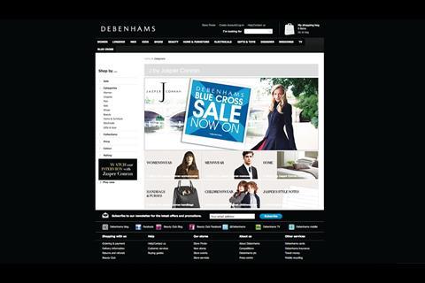 Debenhams differentiates itself by giving customers access to designer fashion they wouldn’t normally have